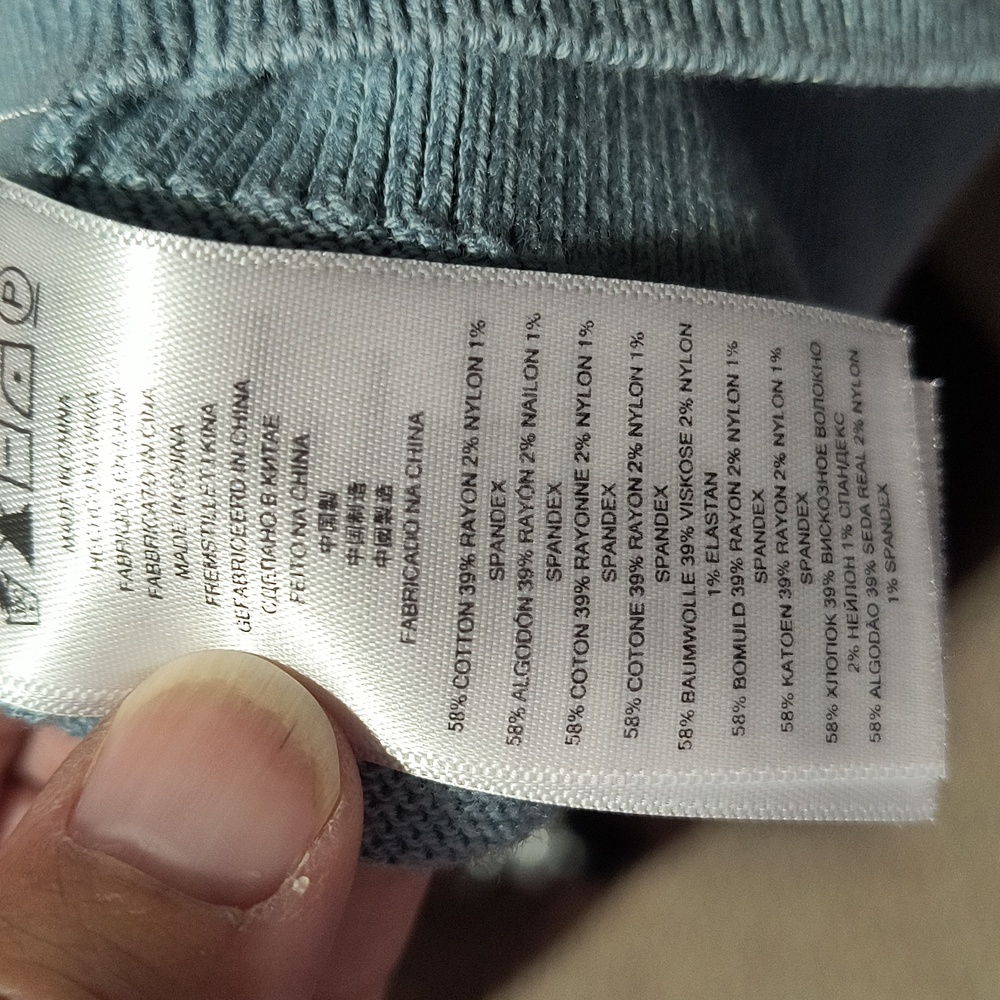Michael Kors cardigan sweater dusty blue - Picture 4 of 4